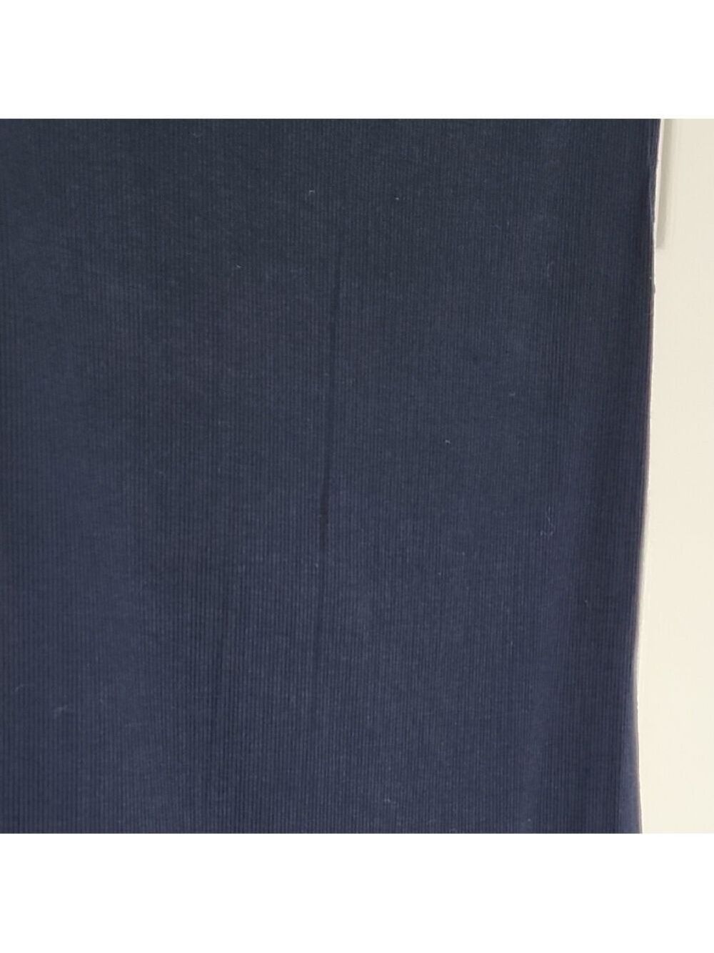 Sleeveless Navy Mock Tank Top - Picture 8 of 8
